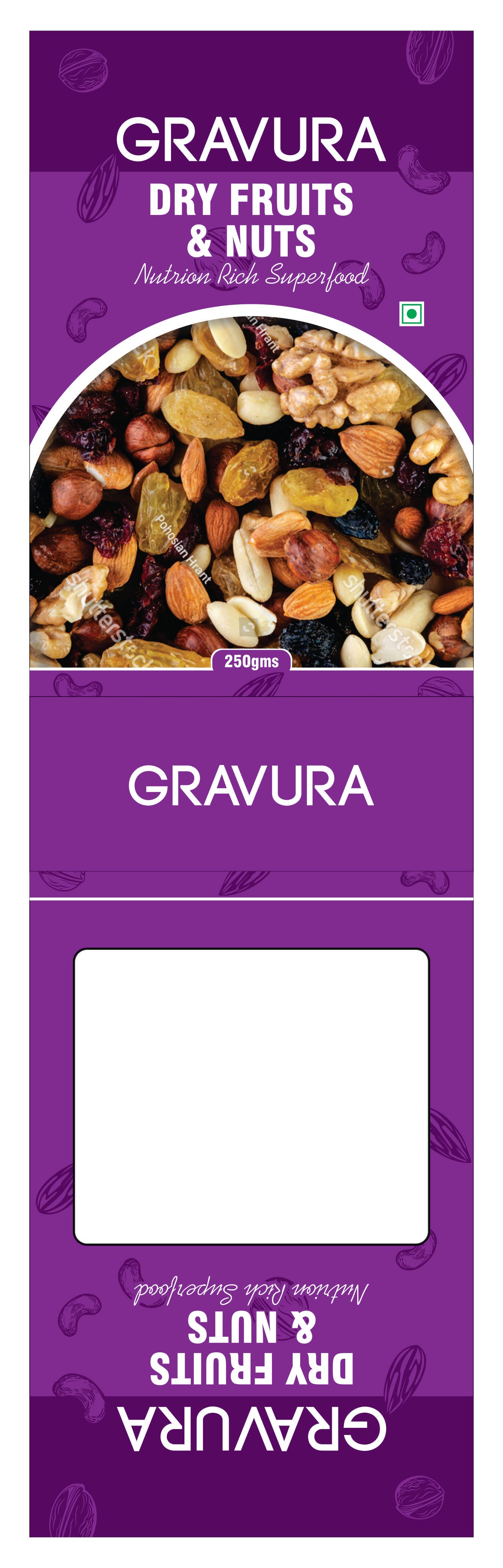 GR-2 - Premium Dry Fruits & Nuts Packaging Design – Stand-Up Pouch