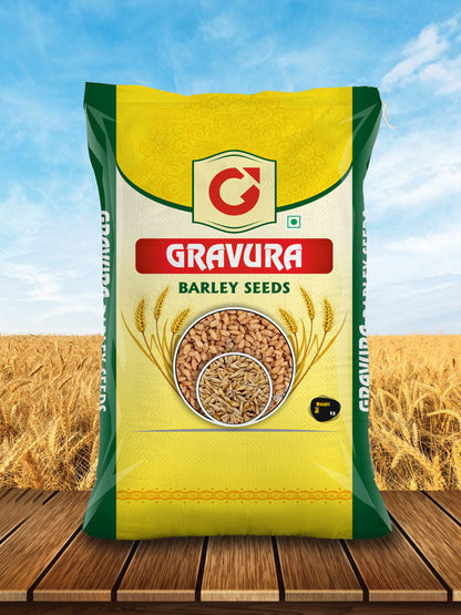 GR101 - Classic Wheat & Barley Seeds Packaging Design Template