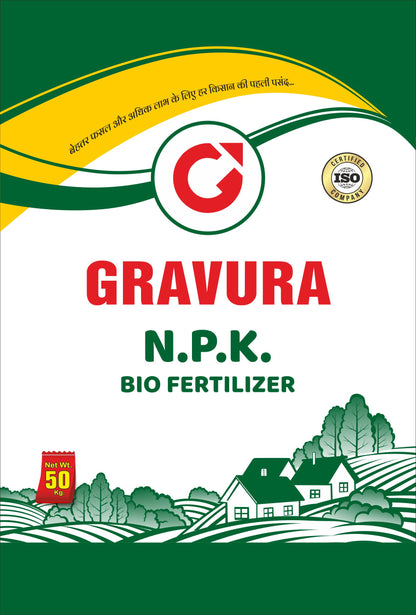 GR121 - NPK Bio Fertilizer Packaging Design Template