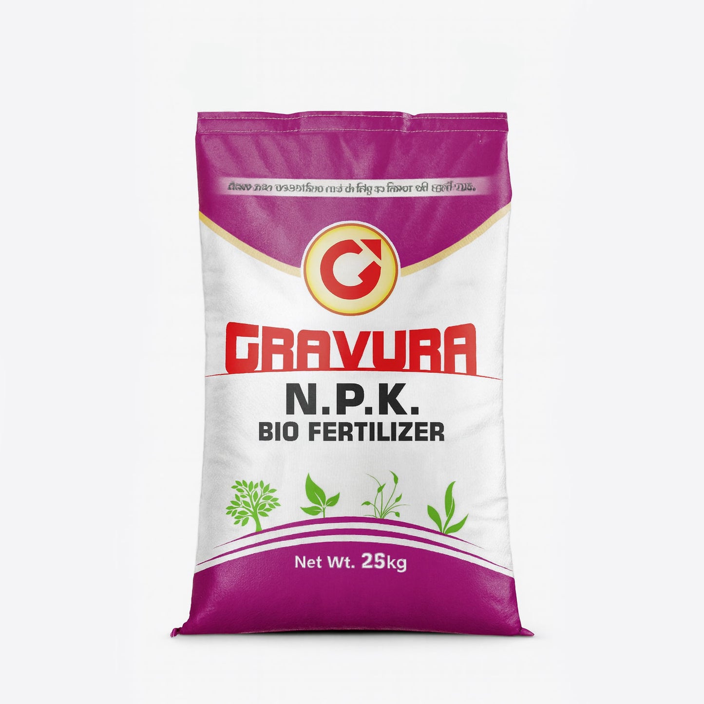 GR122 - Elegant NPK Bio Fertilizer Packaging Design