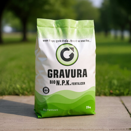 GR127 - Minimalist Bio NPK Fertilizer Packaging Design