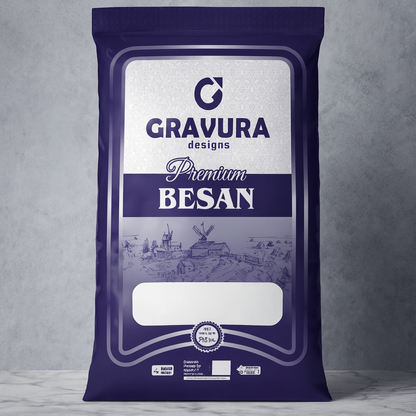 GR131 - Premium Besan Flour Packaging Pouch Design