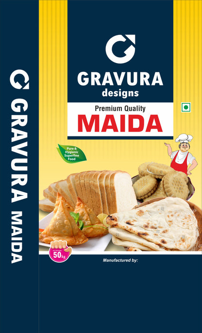 GR133 - Premium Maida Flour Packaging Pouch Design