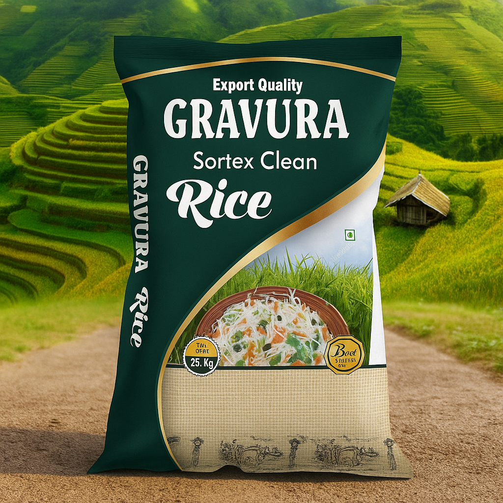 GR201-Sortex Clean Rice BOPP Bag Design