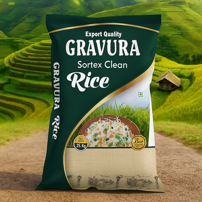 GR201-Sortex Clean Rice BOPP Bag Design