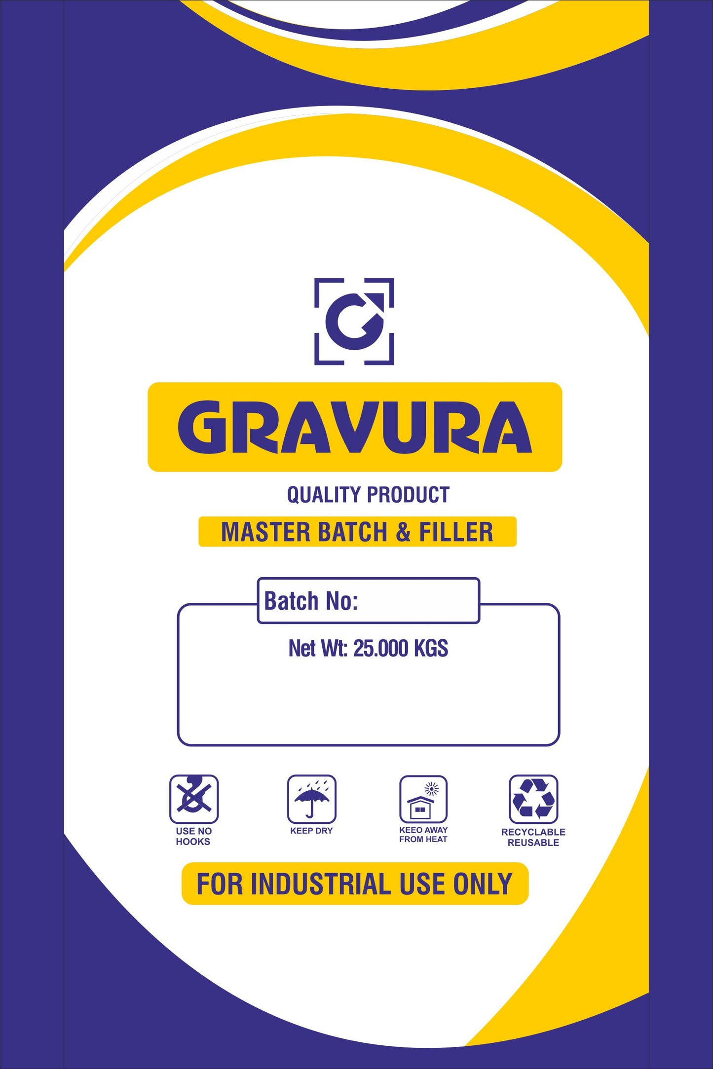 GR177-Masterbatch & Filler BOPP Bag Design