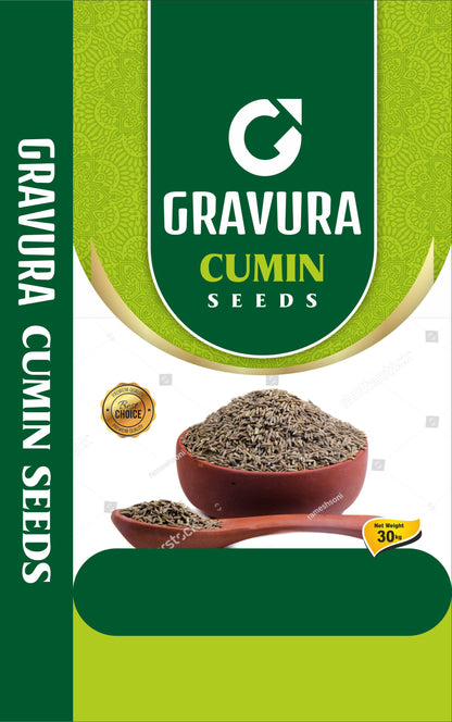 GR63 - Modern Cumin Seeds BOPP Bag Packaging Design