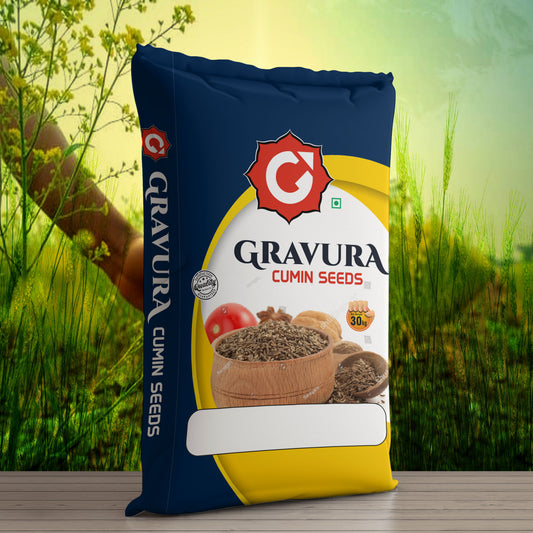 GR64 - Bold Cumin Seeds BOPP Bag Packaging Design
