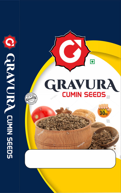 GR64 - Bold Cumin Seeds BOPP Bag Packaging Design