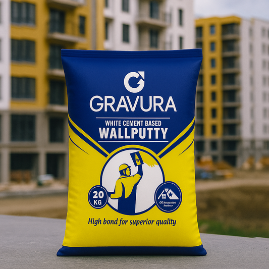 GR138 - Modern Wall Putty Packaging Pouch Design