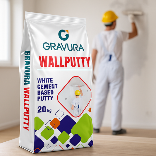 GR140 - Vibrant Wall Putty Packaging Pouch Design