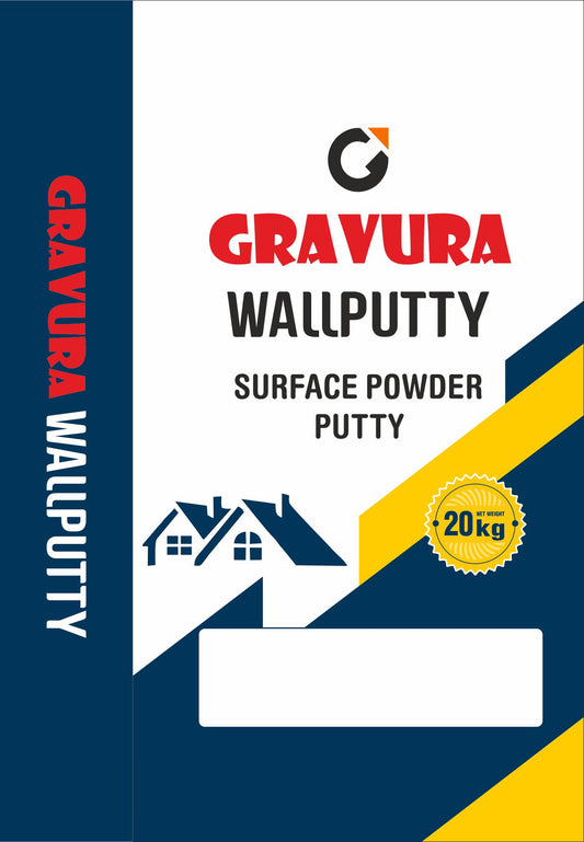 GR53 - Professional Wall Putty BOPP Bag Packaging Design Template for Construction Materials