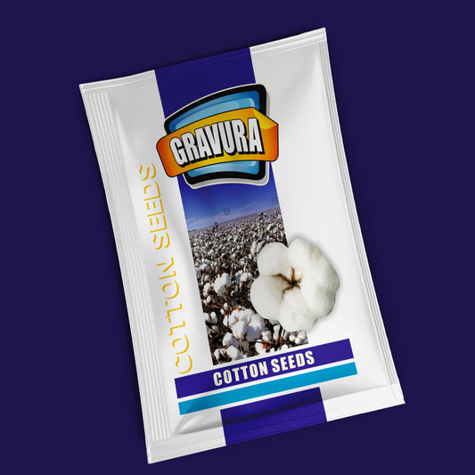 GR60 - Premium Cotton Seed Packaging Design Template