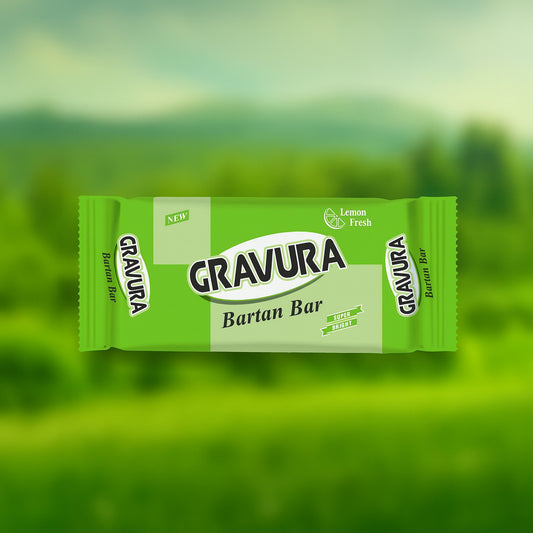 GR170-Green Detergent Bar Wrap Packaging Design