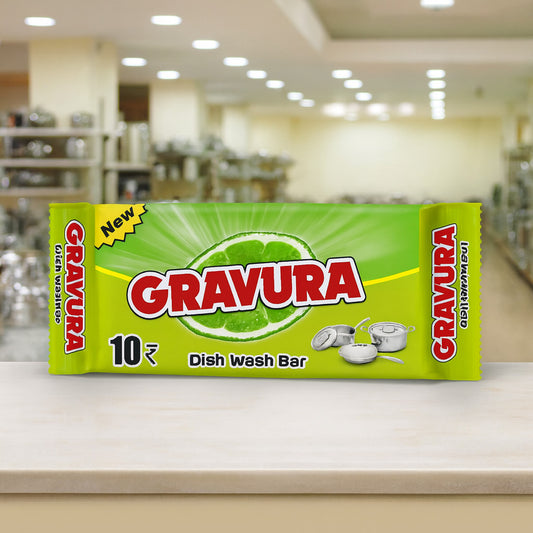 GR171-Lime-Themed Dish Wash Bar Wrap Design