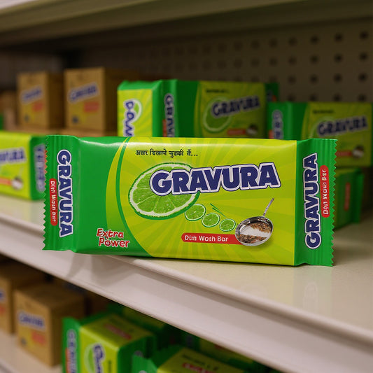 GR174-Extra Power Lime Dish Wash Bar Wrap Set