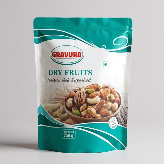 GR103 - Fresh & Modern Pouch Packaging Design for Dry Fruits