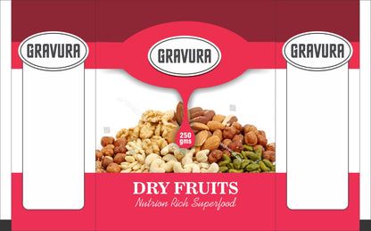 GR102 – Elegant Pouch Packaging Design for Dry Fruits & Nuts