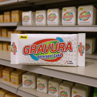 GR166-White X-Tra Power Detergent Cake Wrap Design