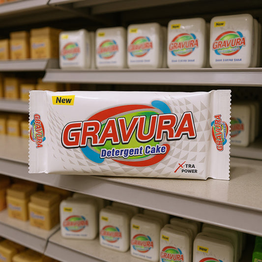 GR166-White X-Tra Power Detergent Cake Wrap Design
