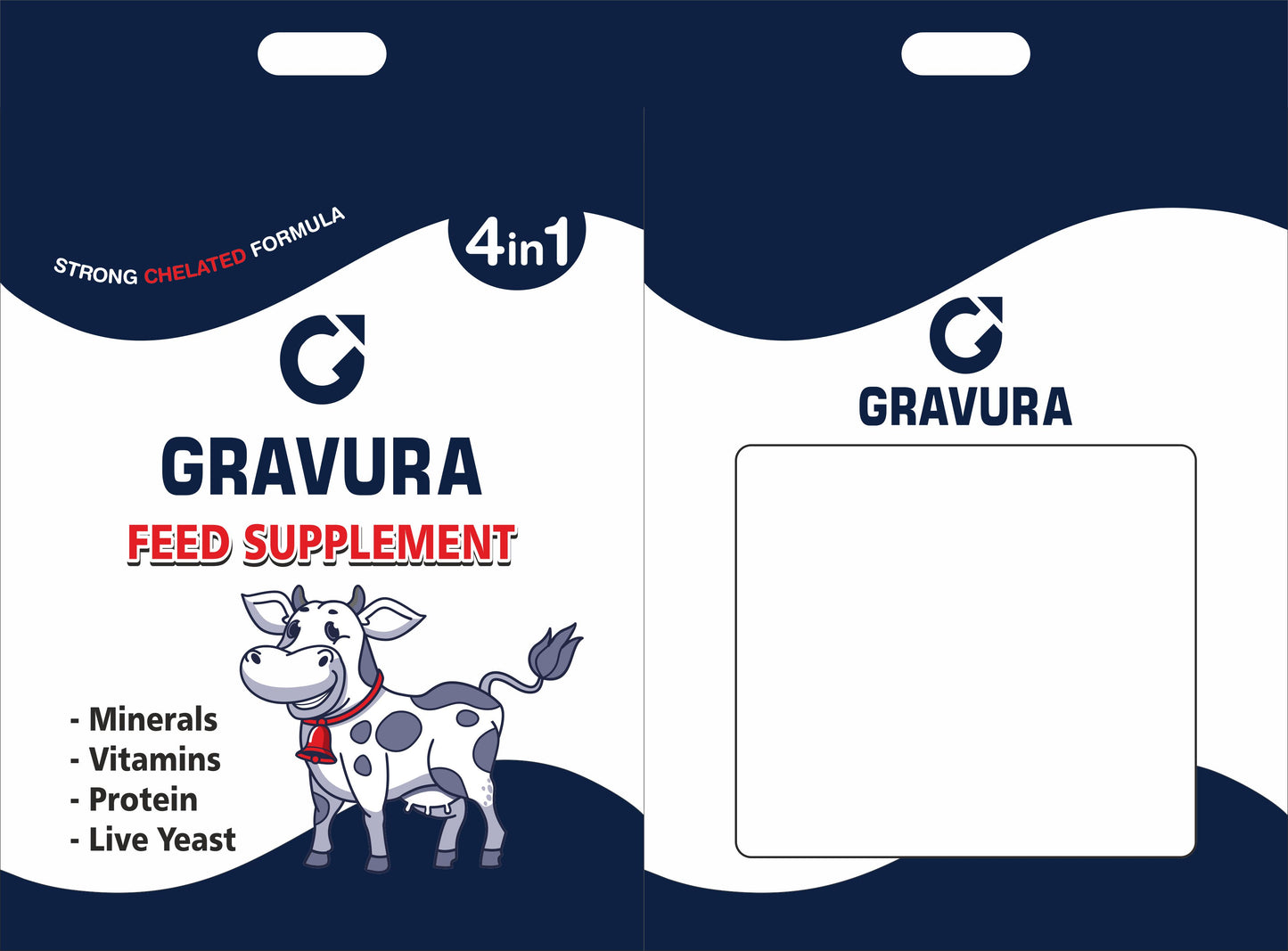 GR57 - Animal Feed Supplement Flexible Pouch Packaging Design