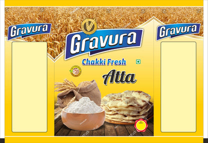 GR148 - Chakki Fresh Atta Flour Pouch Design