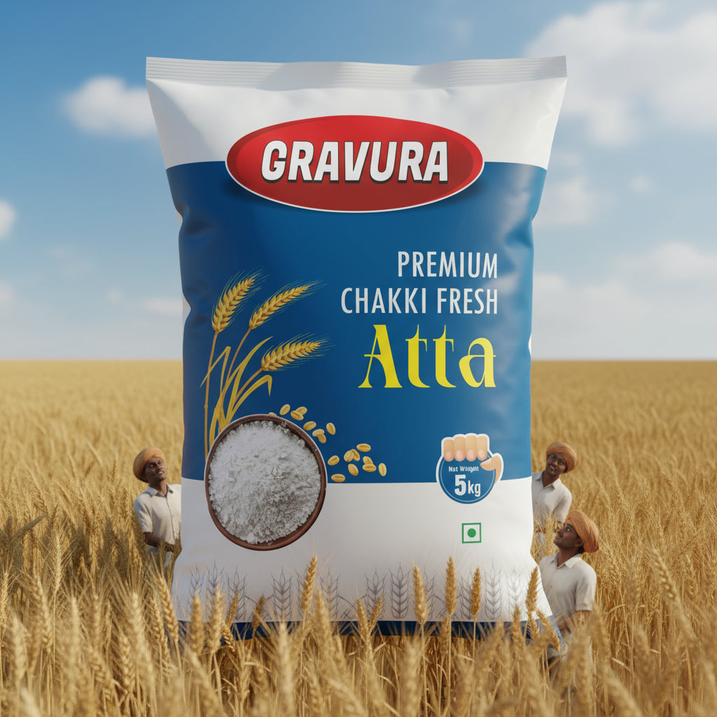 GR211 - Premium Chakki Fresh Atta Pouch Design