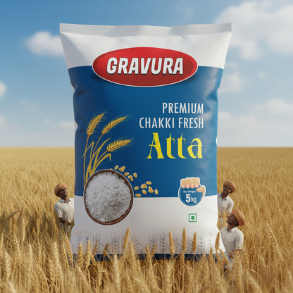 GR211 - Premium Chakki Fresh Atta Pouch Design