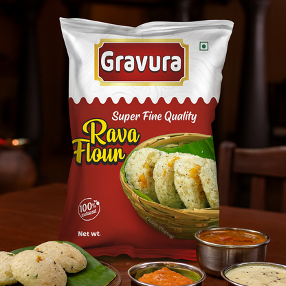 GR198- Rava Flour Pouch Packaging Design