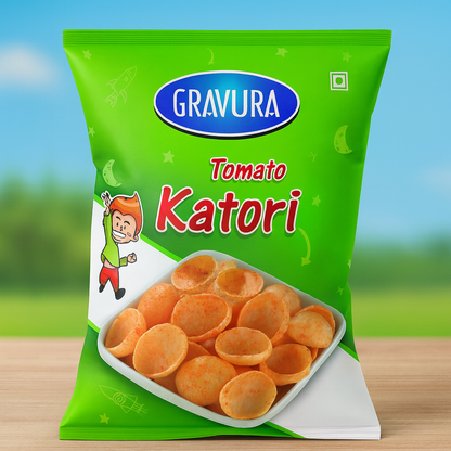 GR151 - Bright Green Snack Pouch Design Template