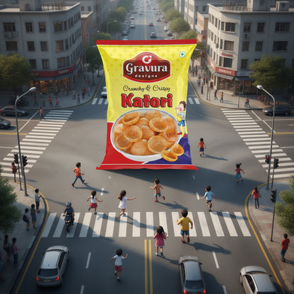 GR213 - Crunchy Katori Snack Pouch Design