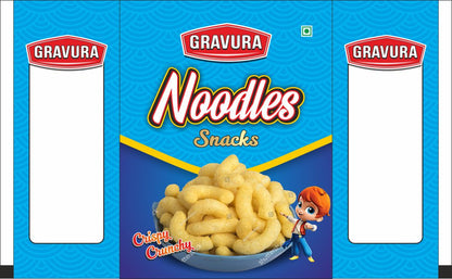 GR156-Playful Blue Snack Pouch Design Template