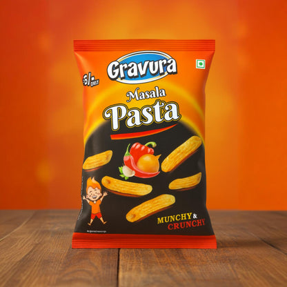 GR155-Fiery Masala Pasta Pouch Design Template