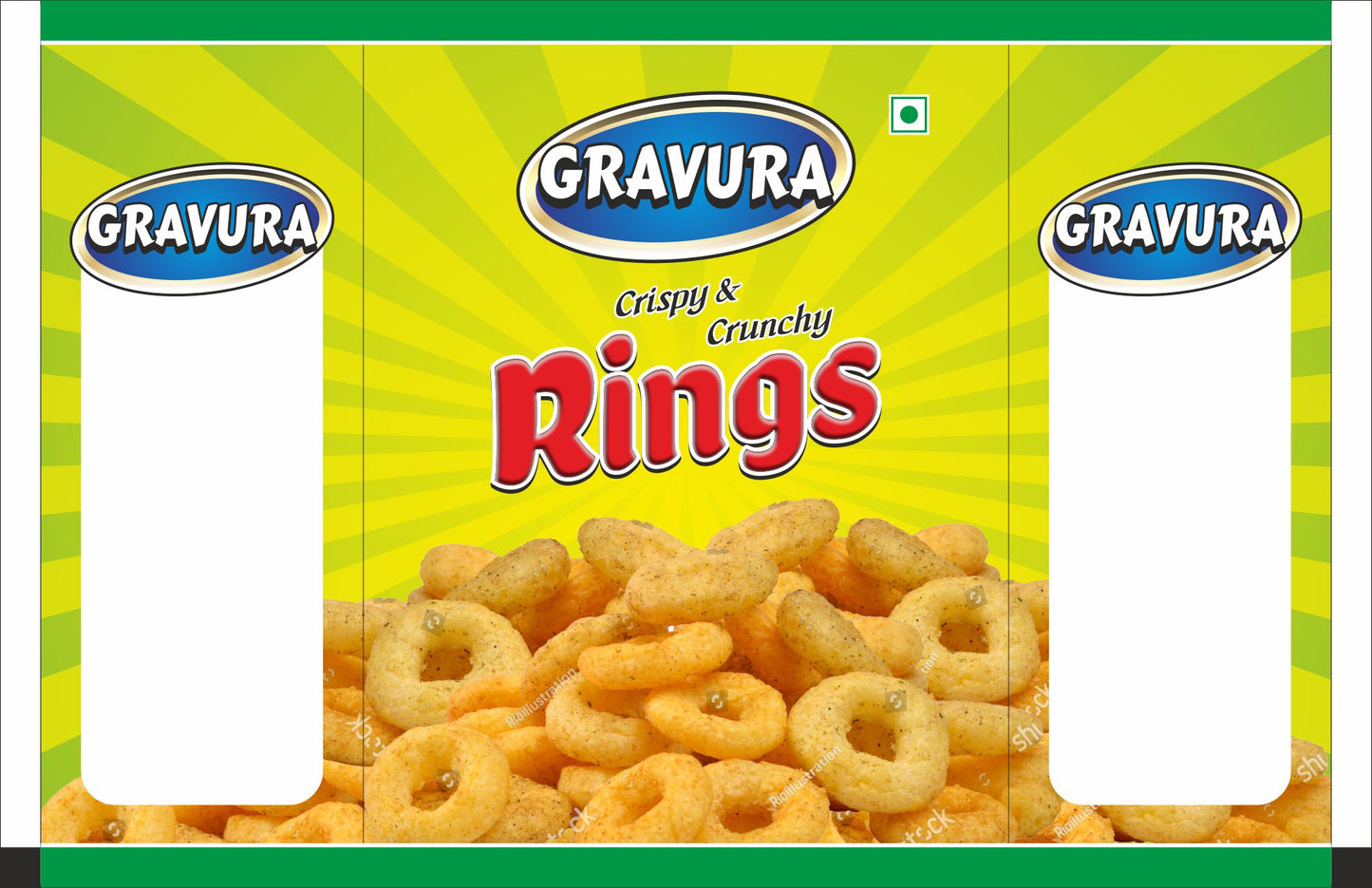 GR217 - Crispy Rings Snack Pouch Design