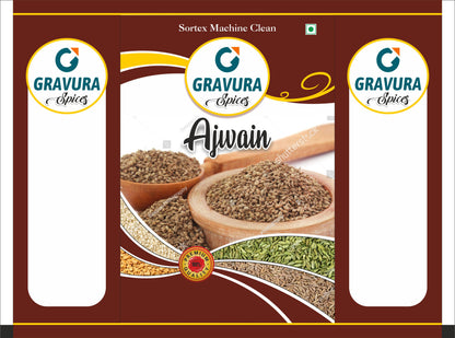 GR116 - Premium Pouch Packaging Design for Ajwain Spices