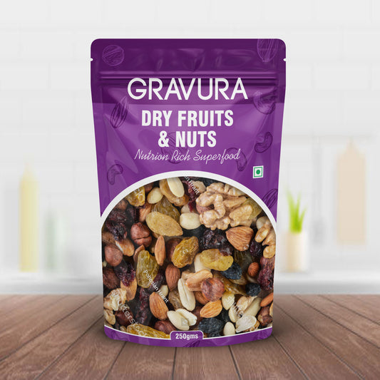 GR-2 - Premium Dry Fruits & Nuts Packaging Design – Stand-Up Pouch
