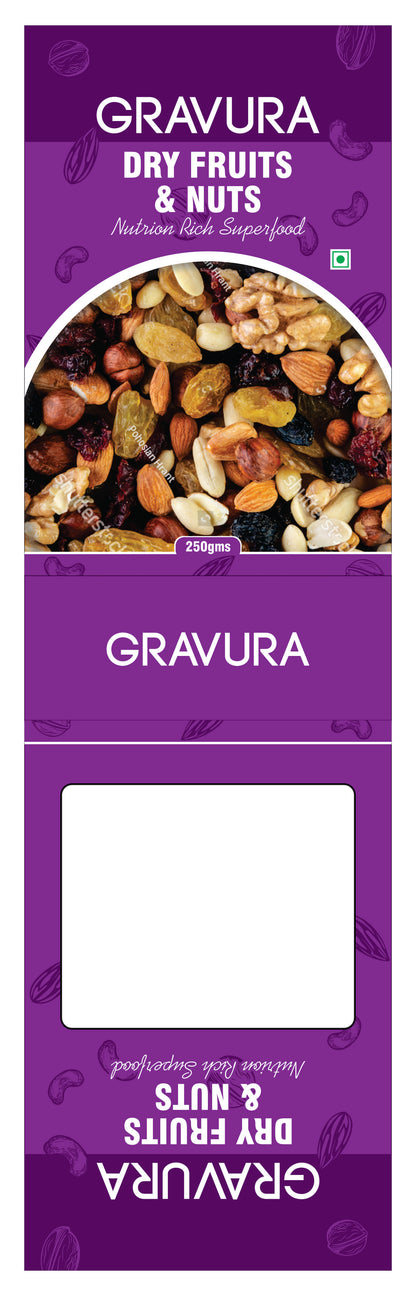 GR-2 - Premium Dry Fruits & Nuts Packaging Design – Stand-Up Pouch
