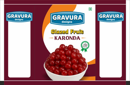 GR187- Modern Glazed Fruit Pouch Design