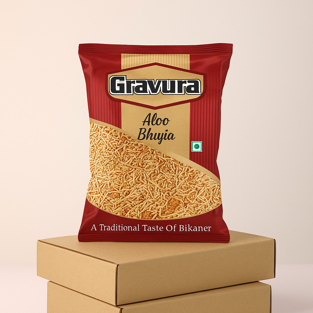 GR220 - Classic Aloo Bhujia Pouch Design
