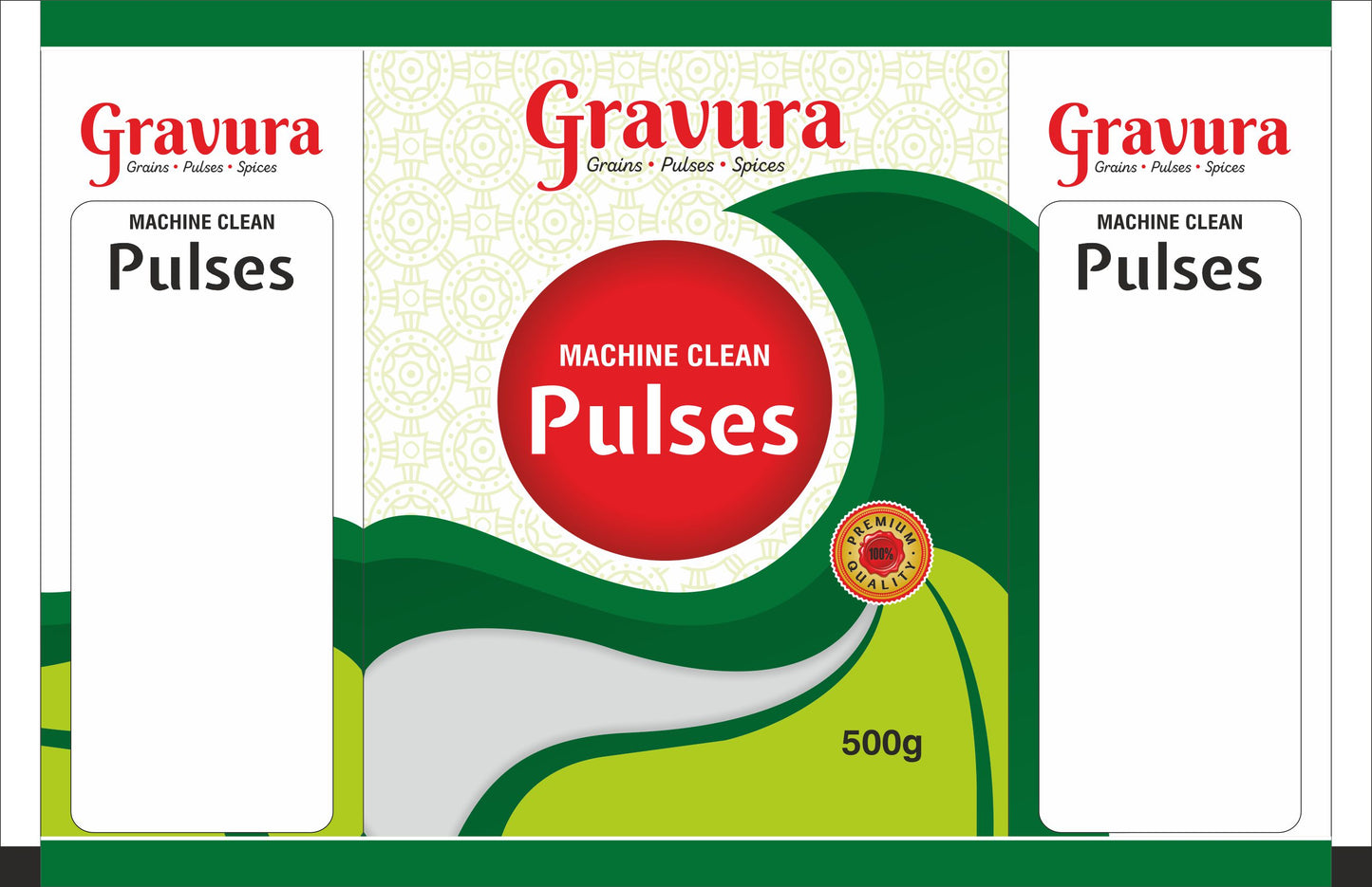 GR83 - Modern Flexible Pouch Packaging Design for Pulses & Grains