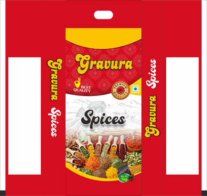 GR117 - Vibrant Pouch Packaging Design for Spices & Masalas