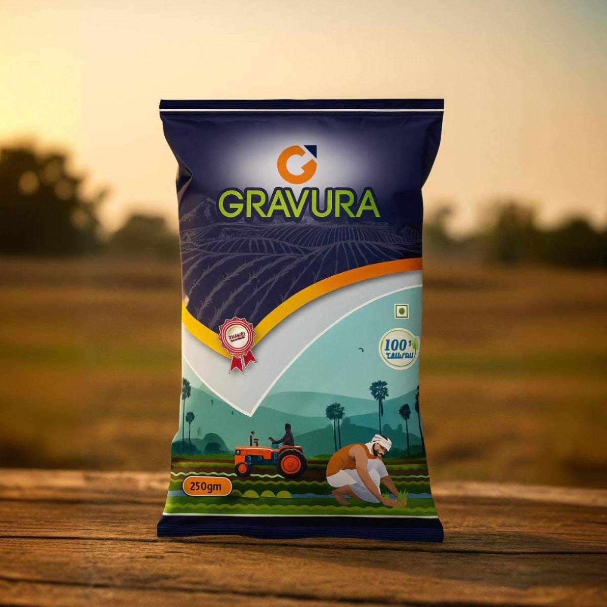 GR224 - Natural Farm Produce Pouch Design