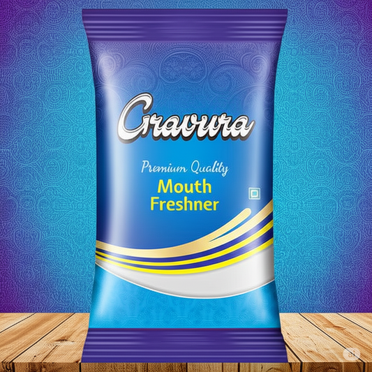 GR110 - Elegant Pouch Packaging Design for Mouth Freshner