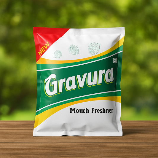 GR111 - Fresh & Natural Pouch Packaging Design for Mouth Freshner