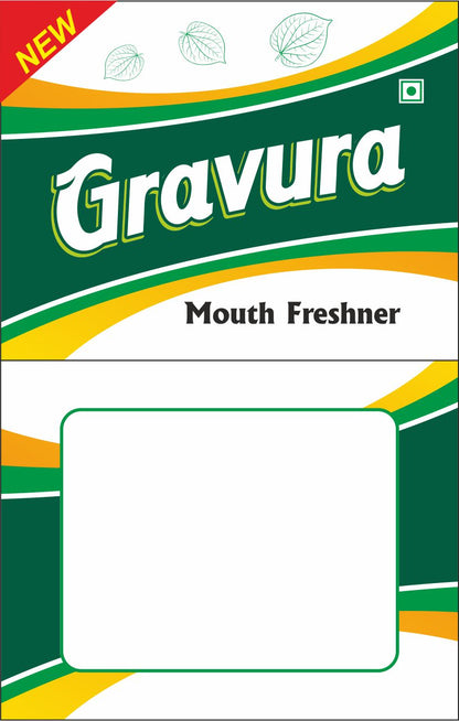 GR111 - Fresh & Natural Pouch Packaging Design for Mouth Freshner