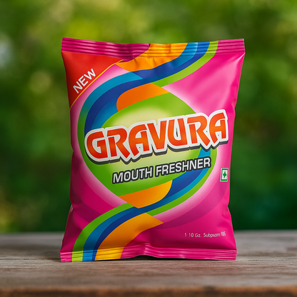 GR112 - Dynamic Pouch Packaging Design for Mouth Freshner