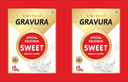 GR242 - Special Delicious Sweet Mawa Packaging Design Template
