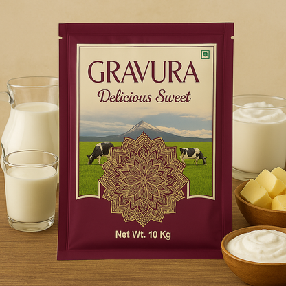 GR244 - Delicious Sweet Mawa Packaging Design Template