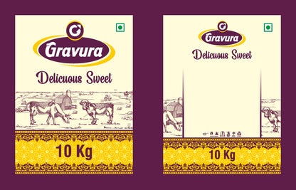 GR245 - Delicious Sweet Mawa Packaging Design Template