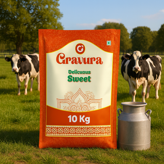 GR246 - Delicious Sweet Mawa Packaging Design Template